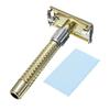 Double Edge Handle Razor Stainless Steel Facial Shave Exquisite Safety Razor  Barber