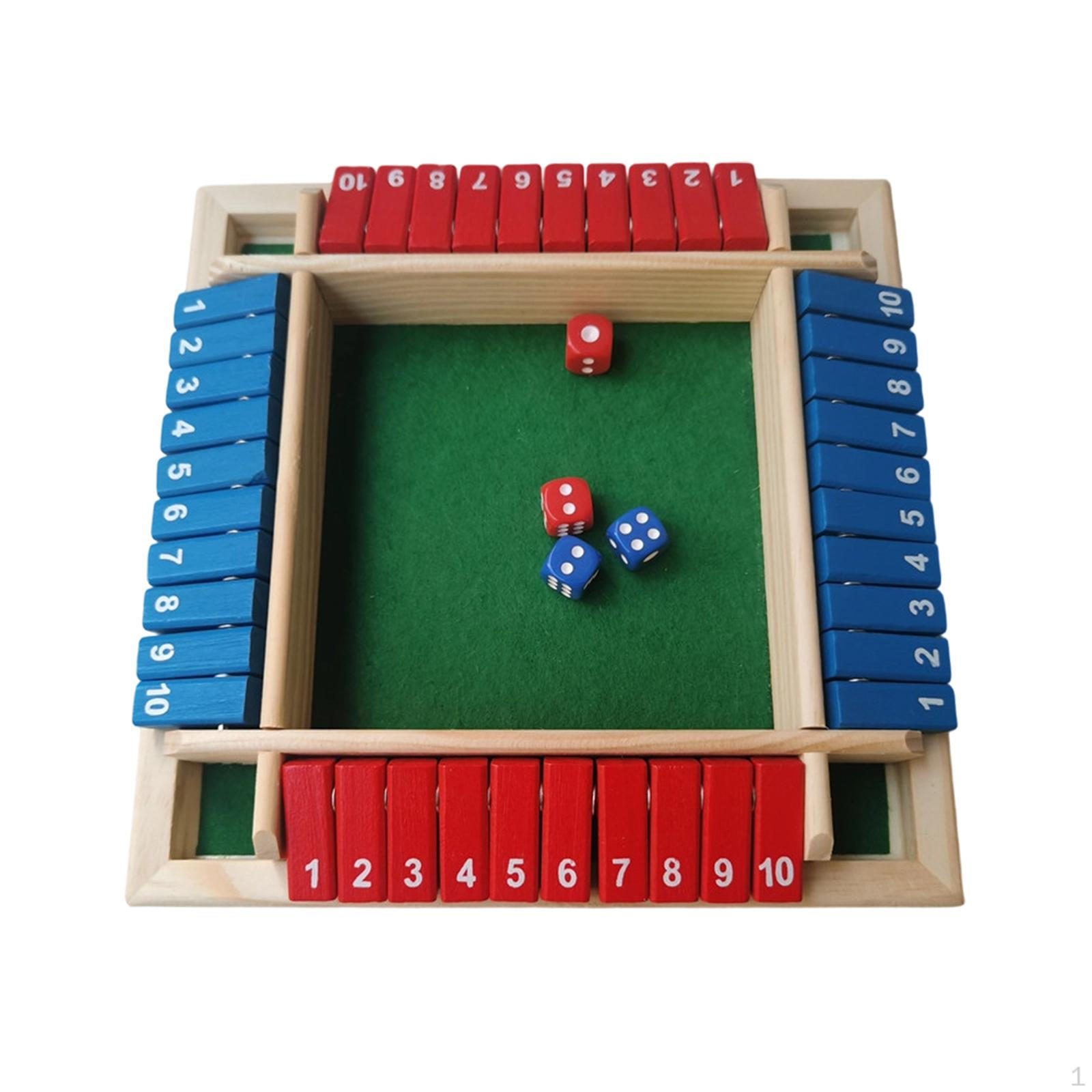 Игра в кости  Shut The Box  Многопользовательская Стратегия