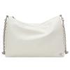 New Synthetic Material Shoulder Bags Small Square Bag Crossbody Bags Medium Size Women's Ivory White DH3575-115