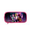 Printed Double-layer Pencil Case Deadpool/ Student Blue Storage Stationery Bag Pencil Bag