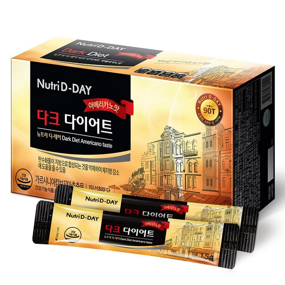 Nutri D-Day Dark Diet Гарциния Вкус Американо, 135 г, 1 коробка