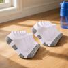 12pcs Cushioned Towel Sole Low Cut Sport Sock Cotton Blend Athletic Sock  Daily Athletic Wear