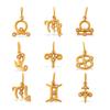 Luxury Zodiac Diamond Necklace Pendant – High-End Elegance In European & American Niche Design