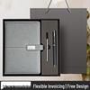 Custom Logo High-End Business Notebook Gift Set - Ideal for Company Events and Annual Meetings