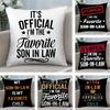 THE FAVORITE SONINLAW Cushion Cover Pillowcase Ultra Soft Skin Friendly Fabric Cloud Like Comfort Concealed Zipper