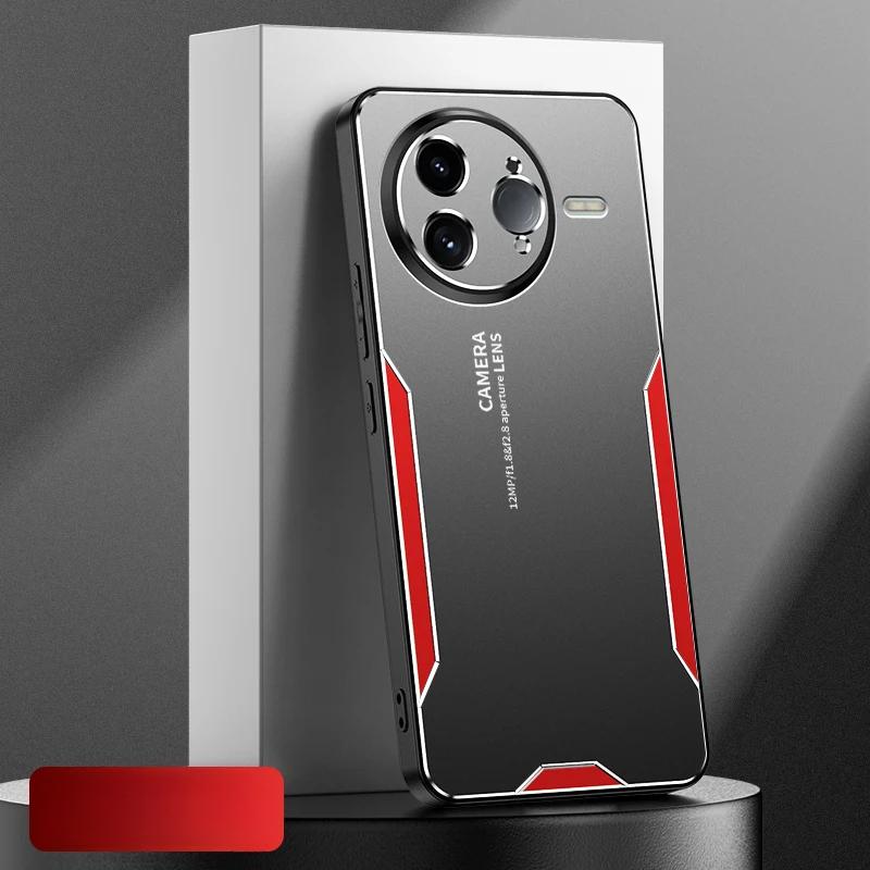 Metal Matte Hard Phone Case for POCO F7 Ultra F7ultra Camera Lens Protection Soft Silcione Bumper Shockproof Cover for POCO F7 Pro F7Pro