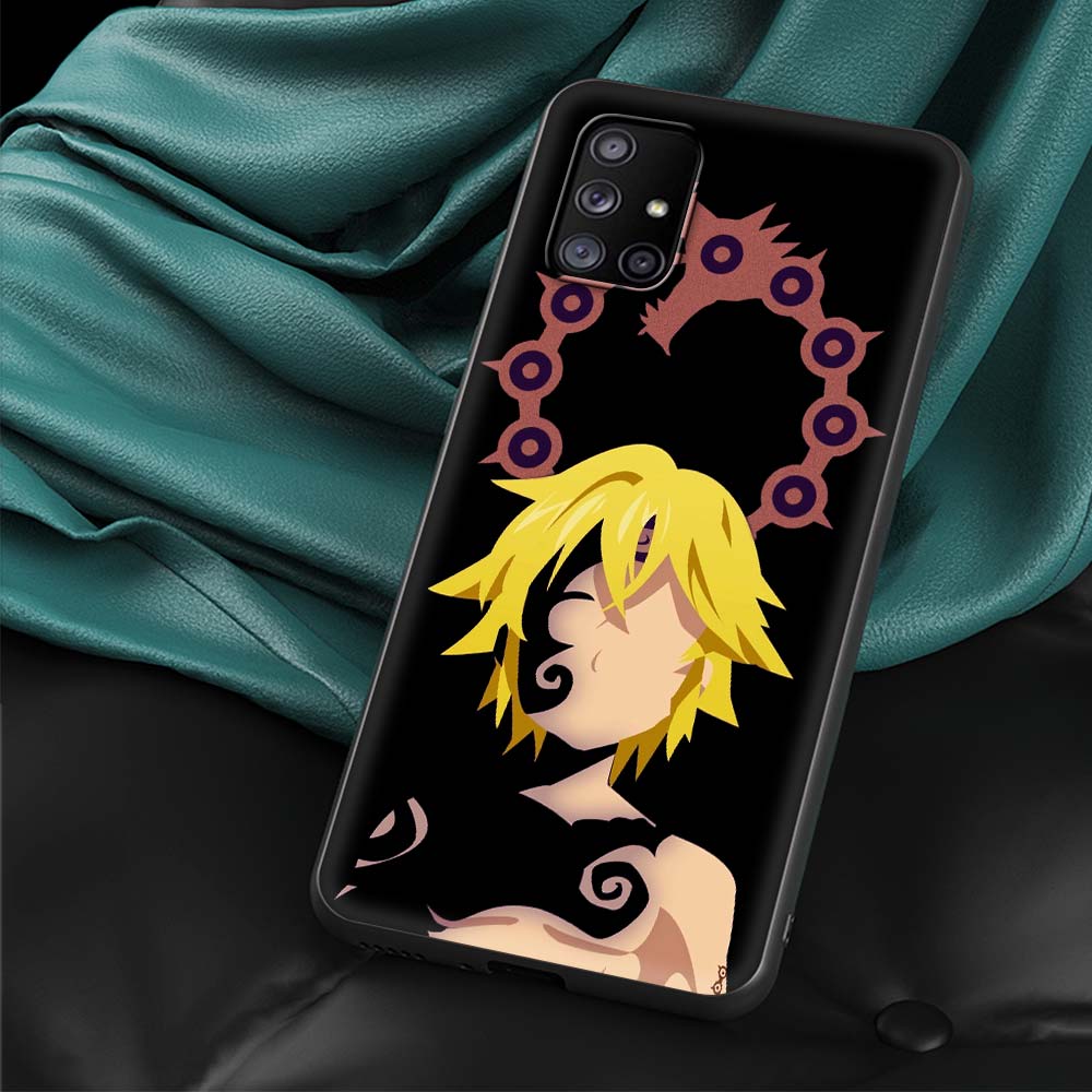 Etui na telefon anime Siedem Grzechów Głównych dla Samsunga Galaxy A51 A71 A21S A12 A11 A31 A52 A41 A32 5G A72 A02S Pokrowiec z silikonu TPU