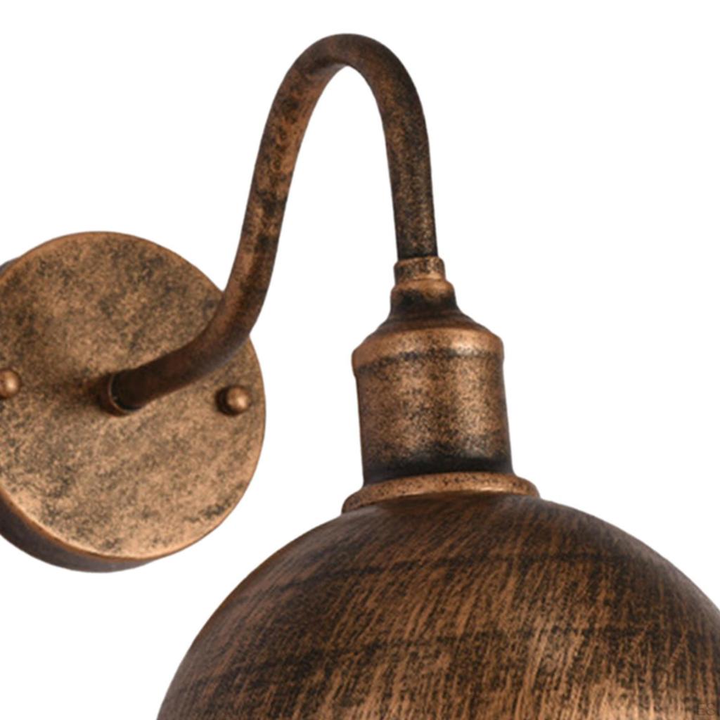 Elegant Metal Wall Sconce with E27 Lighting Fixture for Bedroom Decor