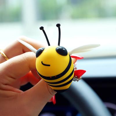 Odświeżacz powietrza do samochodu kreatywna pszczoła klips wylotowy perfum akcesoria wewnętrzne smak samochodowy dyfuzor perfum zapachy samochodowe