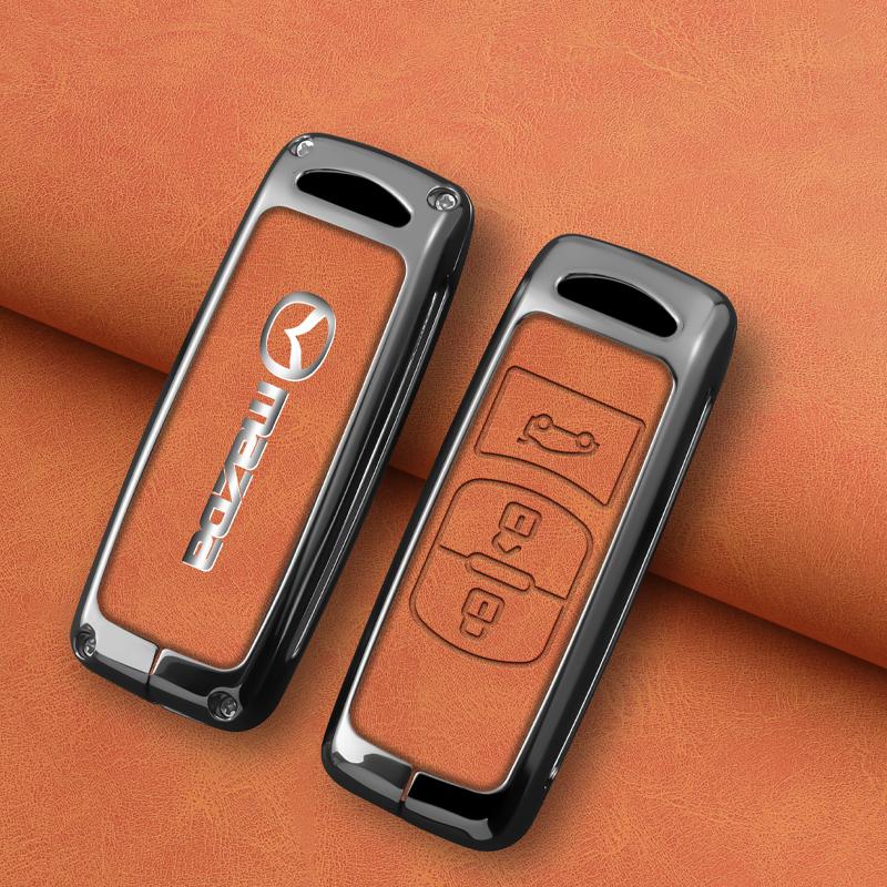 2025 Gorący Stop Cynku Pokrowiec Obudowa Kluczyka Samochodowego Fob Dla Mazda 2 3 5 6 BL BM GJ Atenza Axela Demio CX-3 CX3 CX-5 CX5 CX7 CX-7