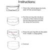 Universal Motorcycle Helmet Lens Film Clear Visor Shield Patch Rainproof Sticker