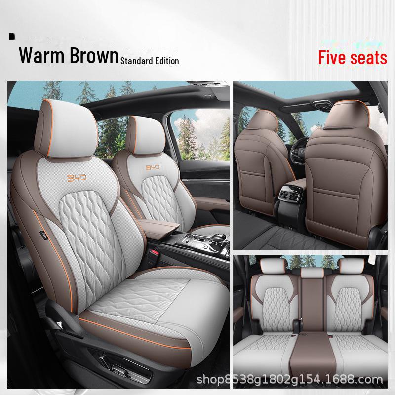 

BYD Tang DMI/DMP Специальная подушка на сиденье автомобиля для 6/7 мест - Версия Champion, Всесезонный чехол EV23 Custom Fit