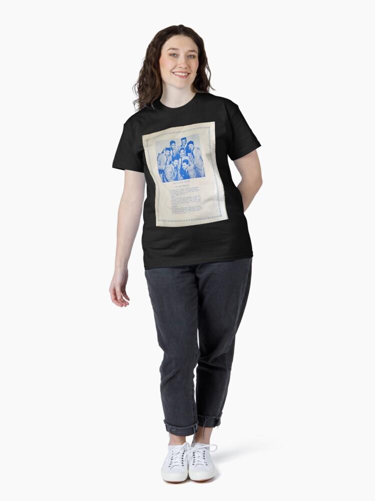 T-Shirt The Four Tops Clouds Of Joy Misto Cotone Nero Gospel