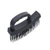 2PCS Brosse métallique industrielle pour décapage, polissage, nettoyage, élimination de la rouille, Accessoires d'outils de nettoyage
