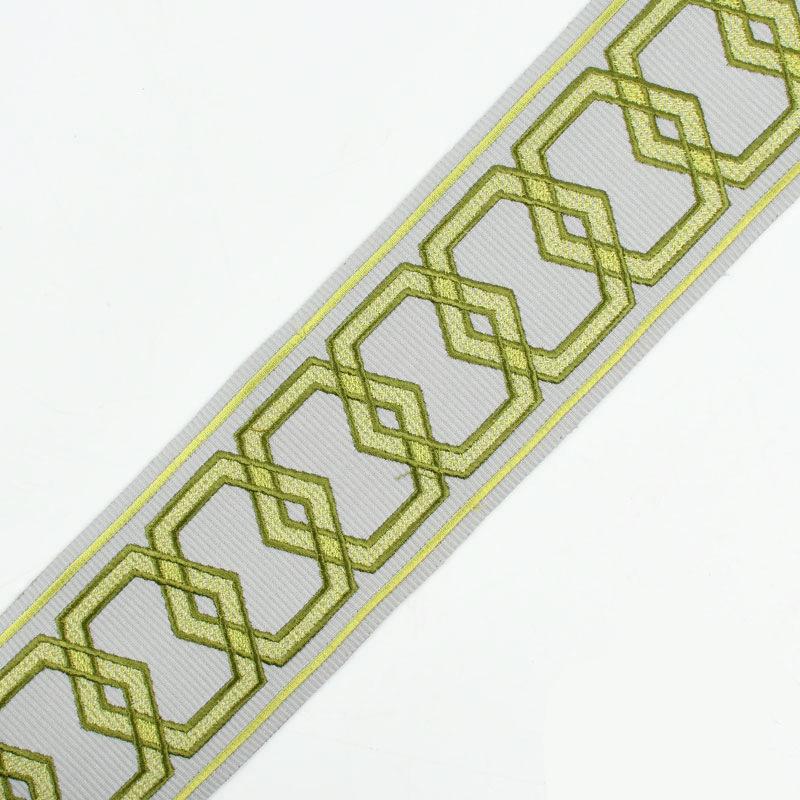 

1m Embroidered Curtain Lace Hexagonal Regular Pattern Pillow Clothing DIY Sewing Accessories 8.2cm Wide Lace Embroidery Ribbon 1m x 8.2cm