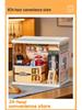 DIY 3D Miniature Scene House Building Kit: Mini Ornament & Birthday Gift for Girls