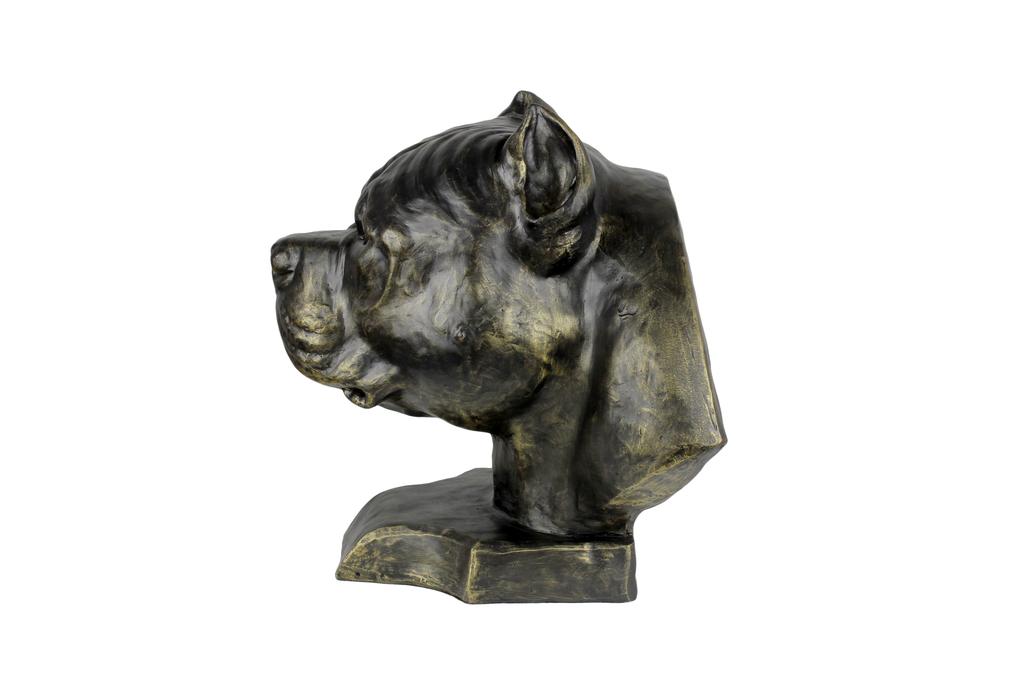 American Bully Ii - Popiersie Psa, Duża Głowa Psa Do Ogrodu, Unikatowa Ozdoba Salonu Marki Art-Dog