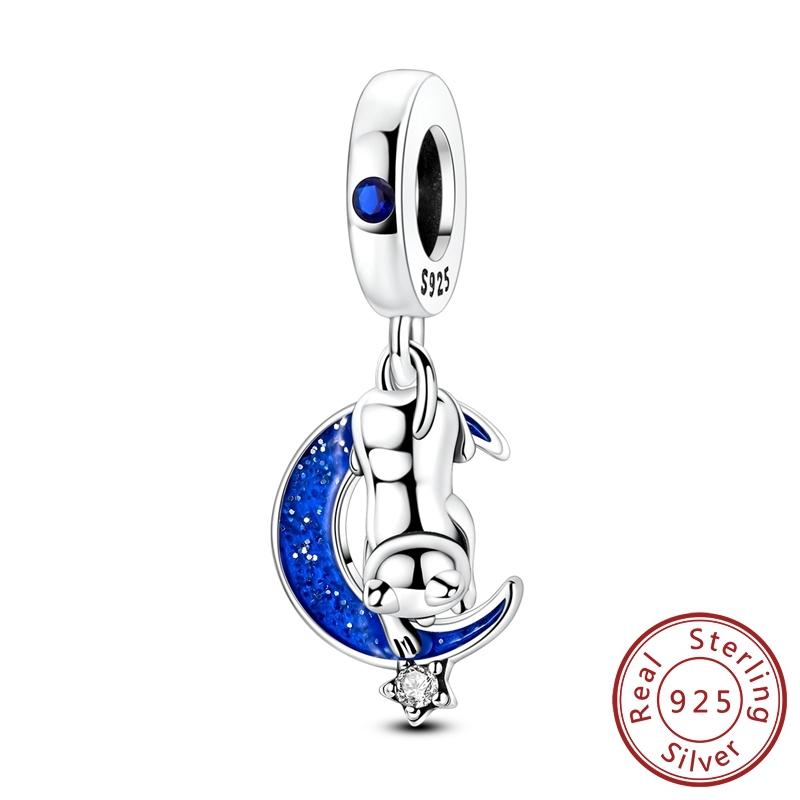 Original Copper Charms Beads Love Family Wings Whale Shark Charm Fit Bracelet Pendant Women Diy Fine Jewelry Gifts