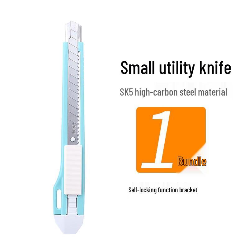 Deli 2031 Craft Knife - Compact 9mm Blade Compatible for Efficient Box Opening.