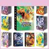 Krāsains ūdensizturīgs Pokémon tirdzniecības kāršu albuma kolekcijas grāmatas turētājs ar lielu ietilpību