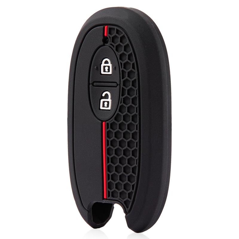 Silicone Car Remote Key Case Cover Shell For Suzuki Wagon R Every Hustler Palette Solio Alto Lapin Spacia Key Fob Protector Case