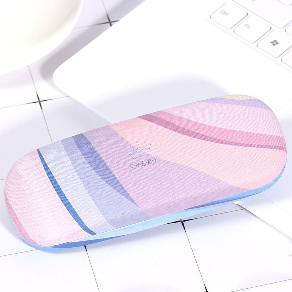 PU Leather Leaf Cartoon Glasses Box Women Eyeglasses Case Sunglasses Storage Bag Sunglasses Holder