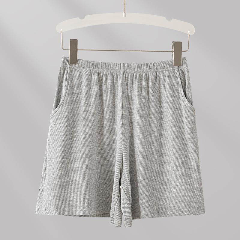 Plush Size Women Spring Summer New Home Casual All Tie in Pocket Safety Shorts