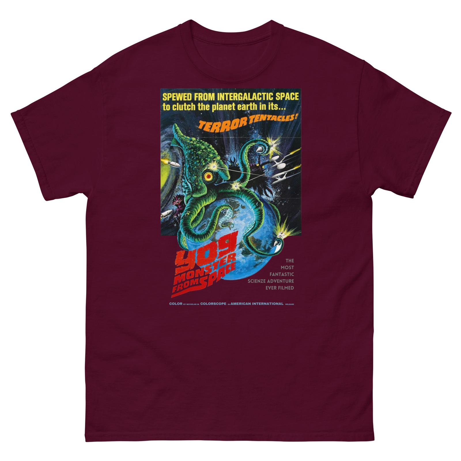YOG Monster from Space T Shirt | Retro Sci-Fi Creature Graphic Tee XL