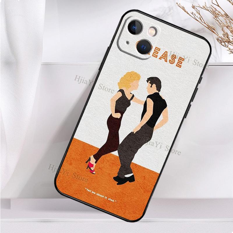 Pink Ladies Grease Movie Shockproof Phone Case For iPhone 12 13 Mini 11 14 Pro Max XS XR X 7 8 Plus SE 2020 Back Cover