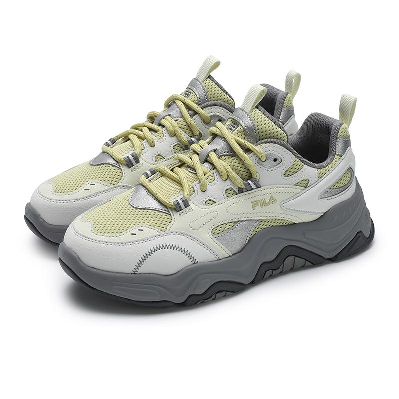 FILA Collina Hill Shoes Fashion Versatile Simple Comfortable Sports Breathable Lightweight Low-Top Casual Shoes Women sneaker Lily-White F12W522130FGL