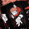 2026 Estate Jujutsu Kaisen Anime Yuji Itadori Stampato Pantaloncini Larghi Manica Corta Cotone Puro Maglietta Bambini Tendenza Unisex Casual Y2k