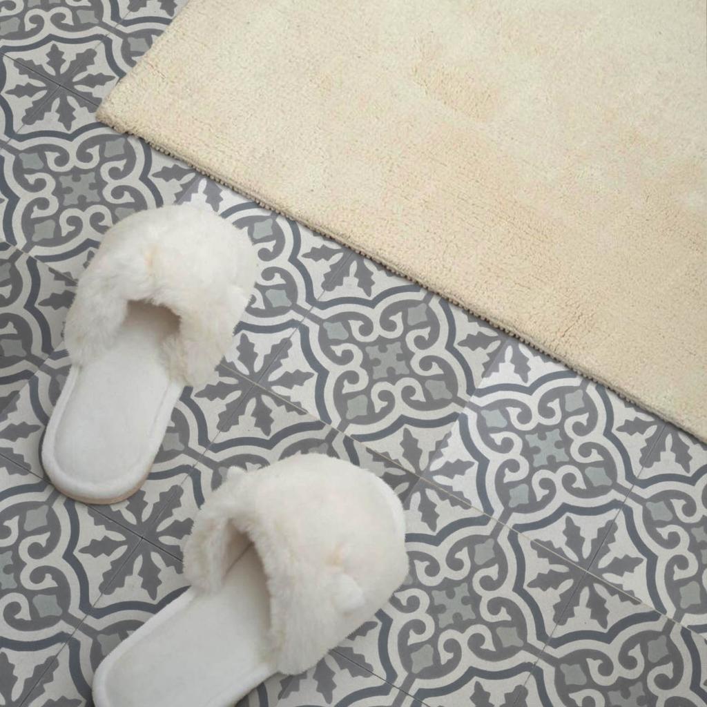 Paczka Kafelków Winylowych Z Motywem Do Kuchni Salonu Wzór Mozaiki Z Ornamentami 20X20X20 Cm