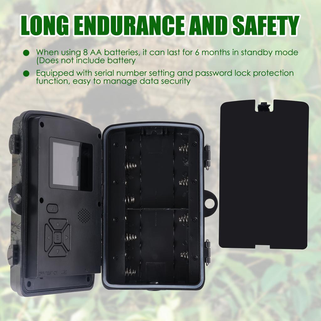 Hunting Trail Cameras 16MP 1080P With 940nm Infrared Night Vision Wild Camera Waterproof For Wildlife Monitoring and Scouting