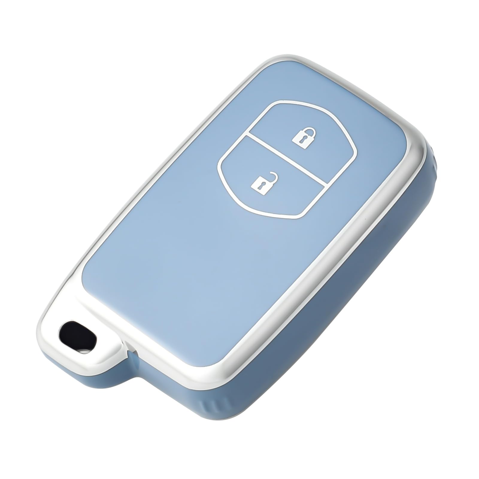 

Toyota Aqua Vitz Corolla Prius Эксклюзивный дизайн Премиальный ТПУ Чехол для смарт-ключа Крышка ключа синий