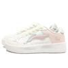 Li Ning Floating Boat Slip Resistant Cushioning Abrasion Resistant Low Top Skateboard Shoes Women's Pink AGCS420-4(Team499-)