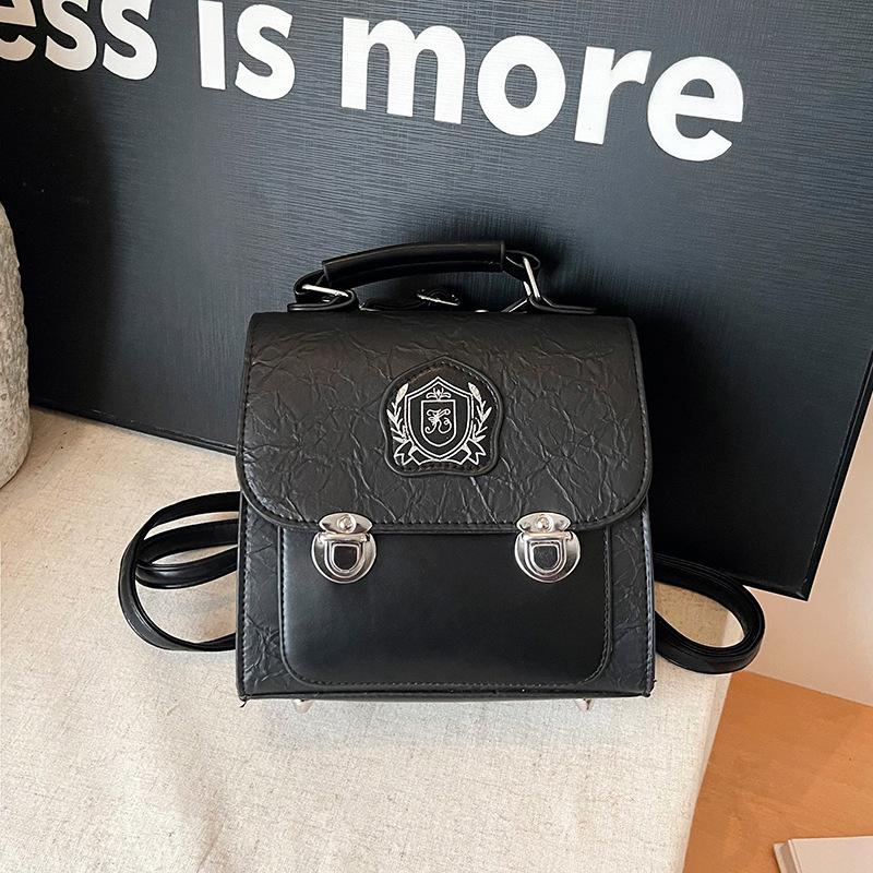 

Стиль колледжа личность универсальный модный рюкзак рюкзак для поездок на работу многофункциональная наплечная сумка-мессенджер женская чёрный