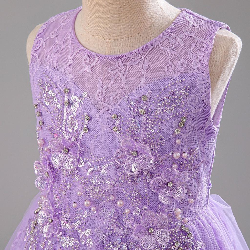 Girls Princess Gown Performance