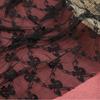 Black Stretch Nylon Lace Fabric for Clothing & Accessories