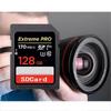 High-Speed SD Card for Cameras: 32GB, 64GB, 128GB, 256GB. Perfect for SLR, Digital Cameras, and Camcorders. 170MB/s Transfer Rate.