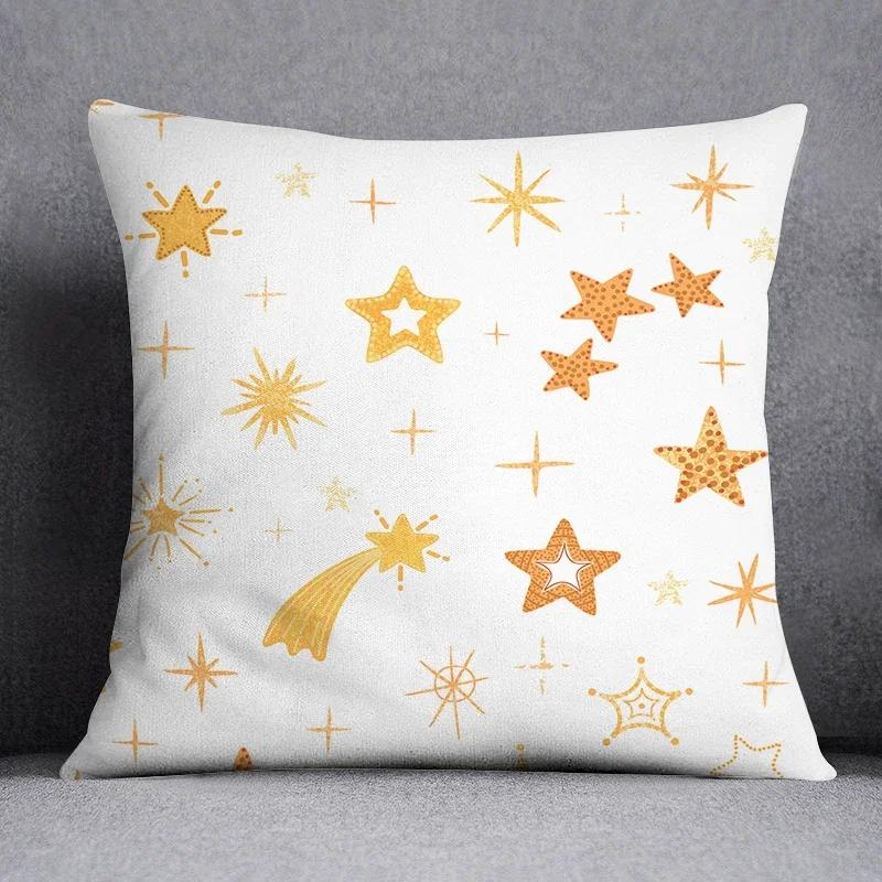 Nordic abstract printed pattern square cushion cover for home living room sofa decoration waist  pillowcase x