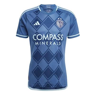 adidas Free Shipping With AdiClub Sporting Kansas City 24/25 Away Authentic Jersey HZ6195