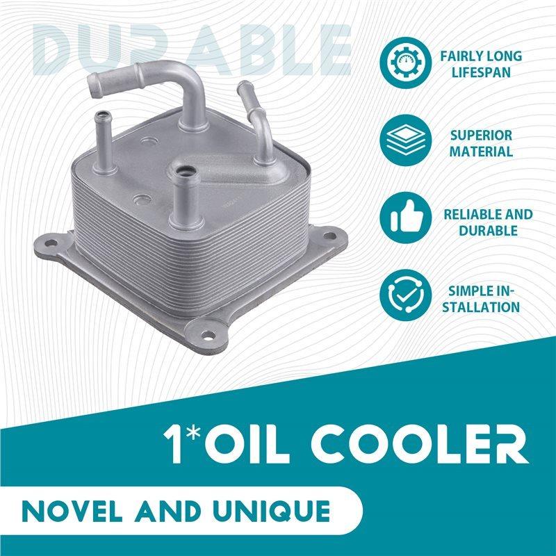 A82M-Engine Oil Cooler 2160650X1C 21606-50X1C For Nissan Kicks P15 Dacia Sandero III 2025 Radiator Cooling System Part