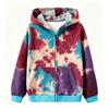 Boys and Girls Print Zip-Up Hoodie Sweatshirt Jacket Comfortable Casual Top for Everyday Wear