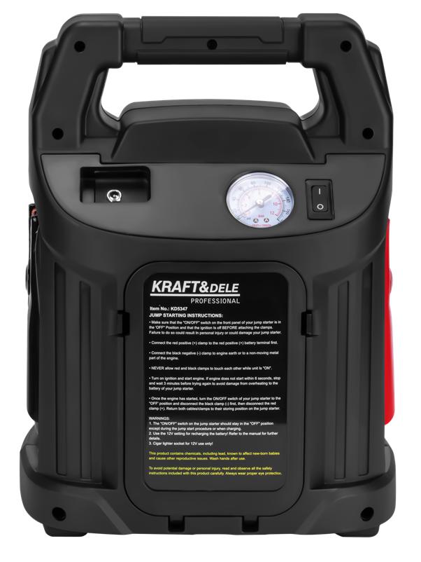 STARTHILFEGERÄT 1200/700A 26Ah 12V INVERTER KD5347