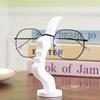 Curved Design Side-Face Shaped Eyeglass Holder Creative Artistic Desk Decor  Christmas Present