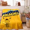 2026 New1PC Pokémon Pikachu Pattern Blanket Warm Soft Fluffy Kids and Adults Sofa Bed Throw Blanket Outdoor Travel Camping Luxur