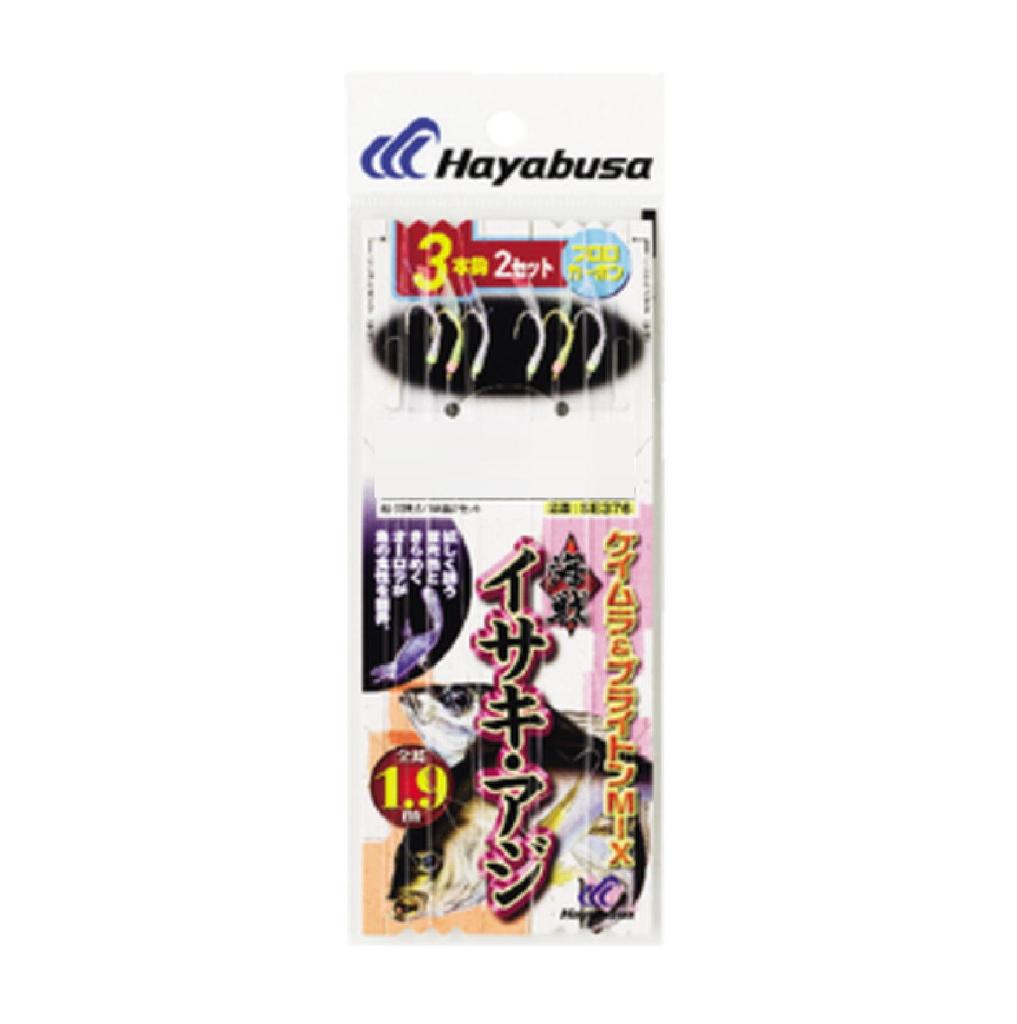 Hayabusa Naval Battle Keimura Brighton MIX 3 Hooks 2 Set SE376 Grunt/Aji & 6-3.5-3.5