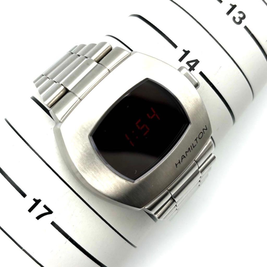 Used [Good Condition / Working Item] Hamilton Pulsar Digital PSR H524140 Quartz Men's