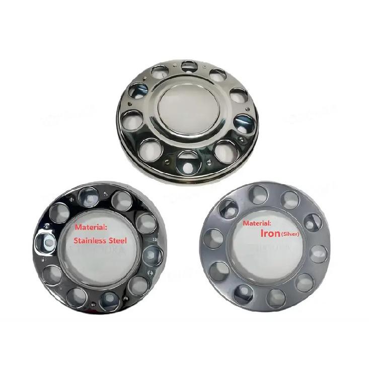 9604000025 Stainless Steel And Iron Wheel Covers For Mercedes Benz Truck 3604600225 A6934007021 6934007021 A3604000325