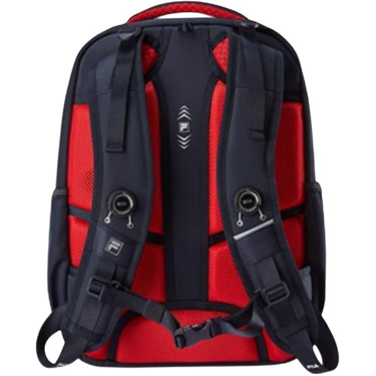 FILA Logo Zipper Nylon Kids Bag Medium Kids bags Legendary-Blue K18B511121-FNV